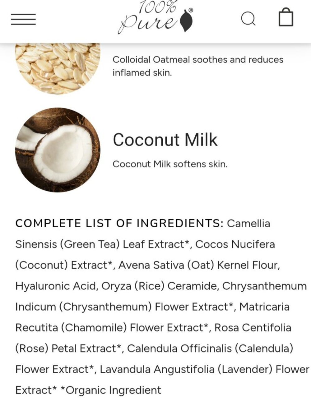 Matcha Oat Milk Nourishing Mask - Picture 3 of 3